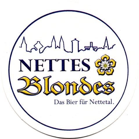 nettetal vie-nw blondes rund 1a (205-nettes-das bier-blaugelb)